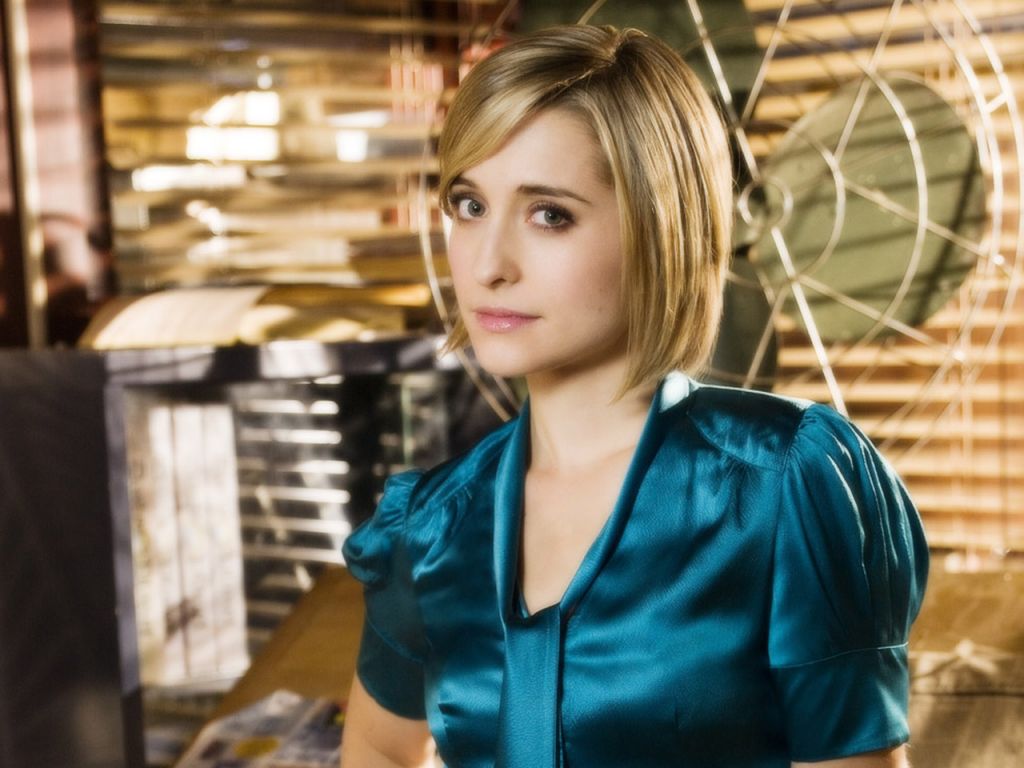 Chloe Sullivan Side Portrait Wallpaper 1024x768