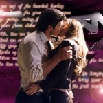 Clark Kent And Lois Lane Kiss Me Wallpaper