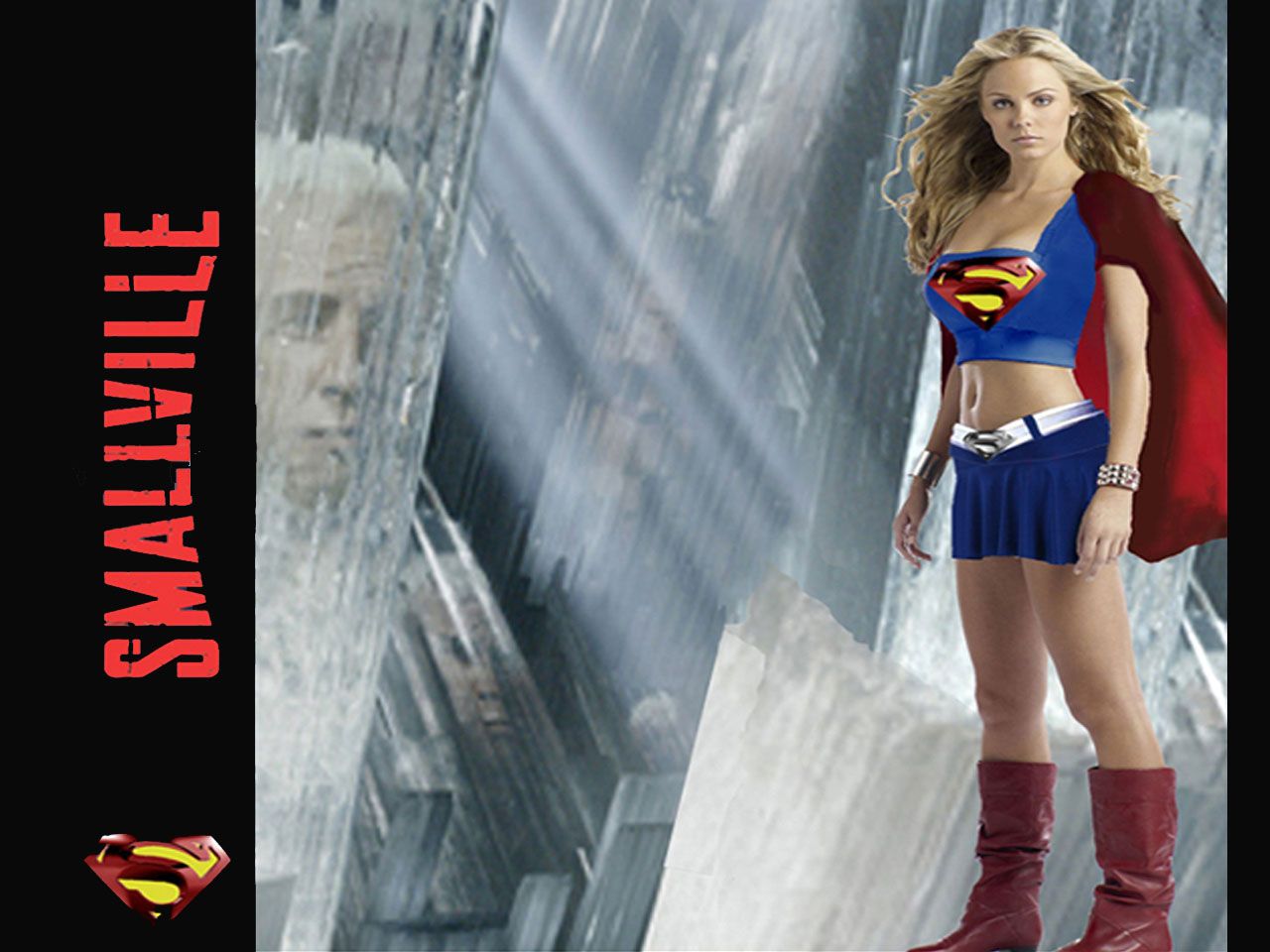 Kara Kent As Supergirl Wallpaper 1280x960