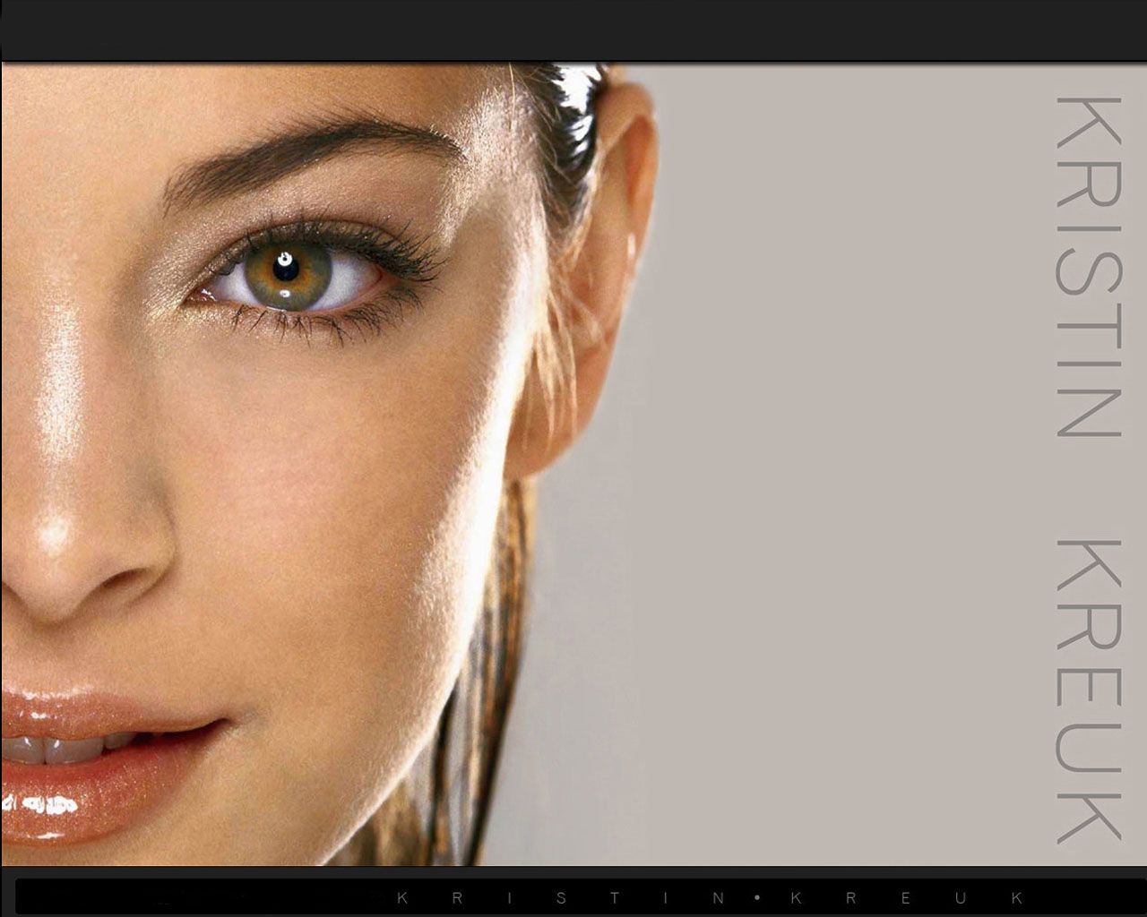 Kritin Kreuk Close Up Portrait Wallpaper 1280x1024