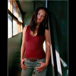 Lana Lang Red Top Portrait Wallpaper