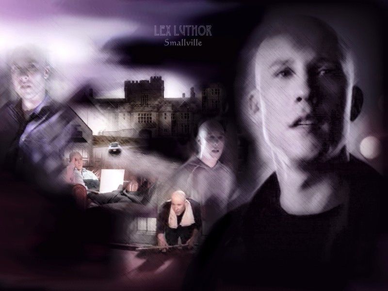 Lex Luthor Collage Wallpaper 800x600