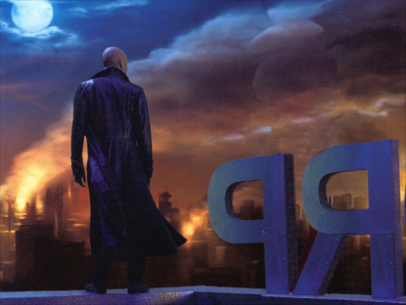 Lex Luthor On Roof Wallpaper 800x600