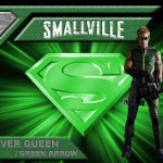 Oliver Queen As Green Arrow Smallville Background Wallpaper