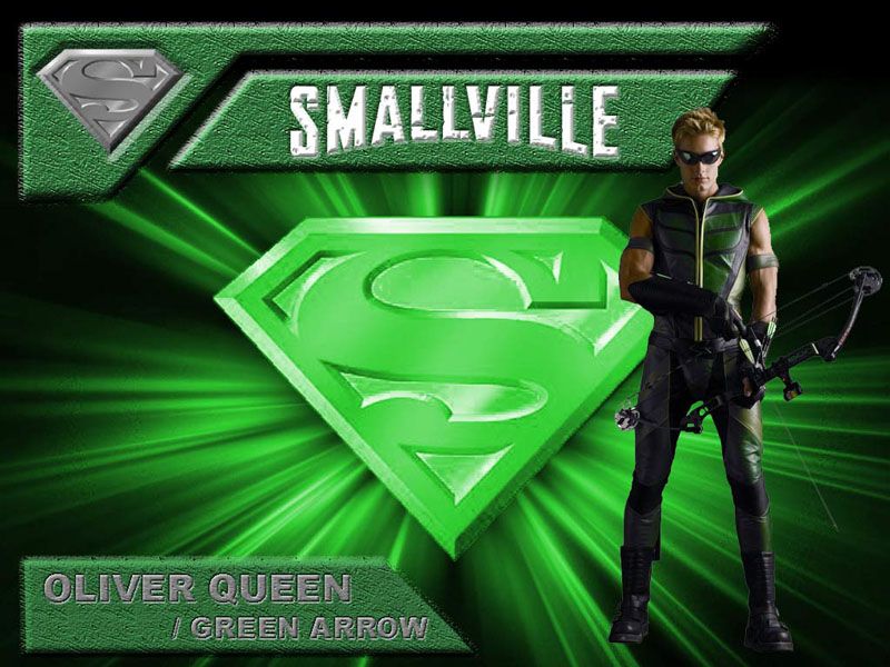 Oliver Queen As Green Arrow Smallville Background Wallpaper 800x600