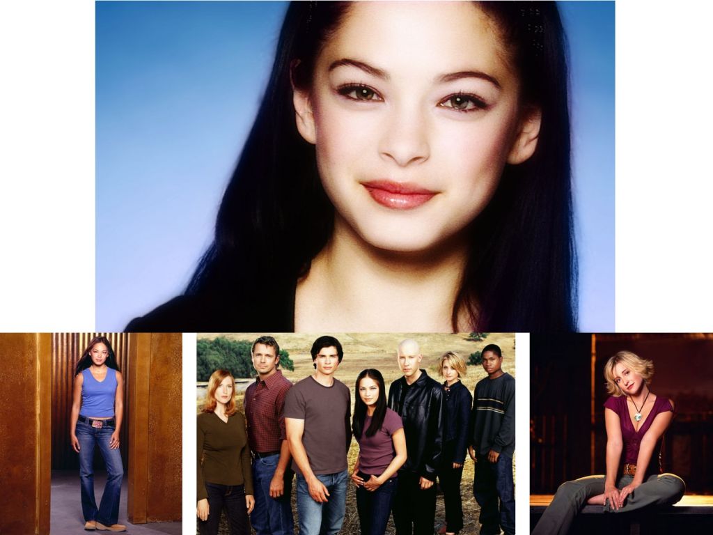 Smallville Cast Collage Wallpaper 1024x768