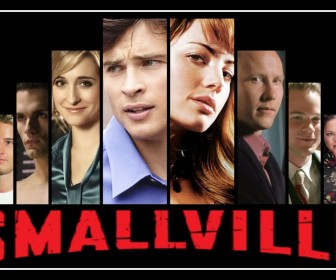 Smallville Cast Faces Wallpaper