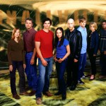 Smallville Cast Logo Background Wallpaper