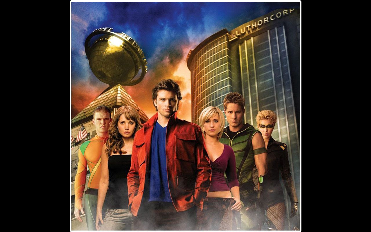 Smallville Cast Luthor Corp Wallpaper 1280x800