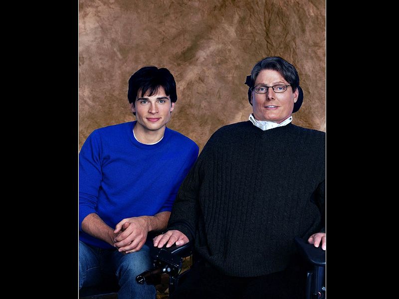 Tom Welling And Christopher Reeve Wallpaper 800x600